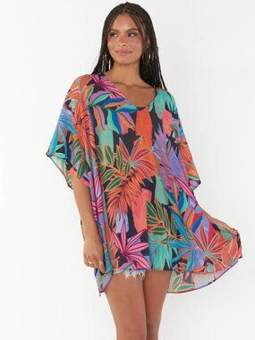 Show Me Your MuMu Peta Tunic - Tropical Print size XS - Summer Boho Beach